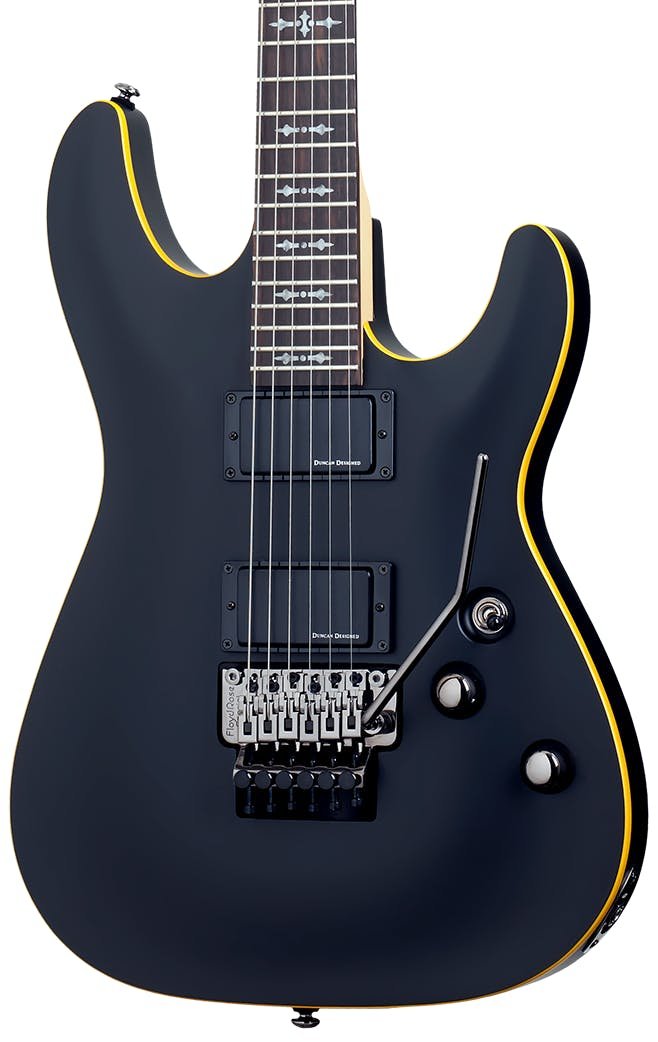 SCHECTER ( シェクター ) DEMON-6 FR マッドブラック